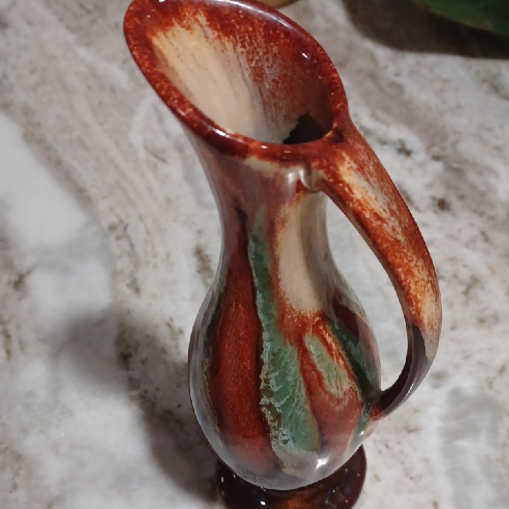 Handcrafted Multicolor Ceramic Vase